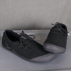 Xero Shoes Mens 12.5 Hana Hemp Triple Black Canvas Minimalist Barefoot Zero Drop